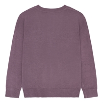 BIRKHOLM Strik Cardigan Støvet Lilla